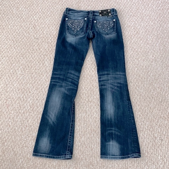 Miss Me Embellished Paisley Bootcut Jean - Picture 5 of 16